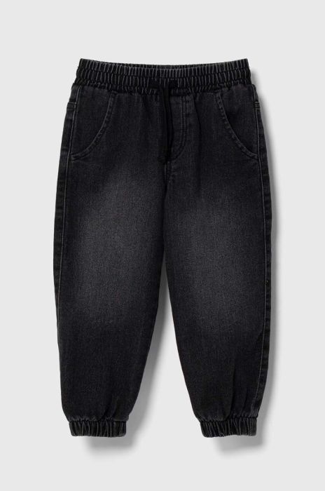 Дитячі джинси United Colors of Benetton колір чорний (3398079)