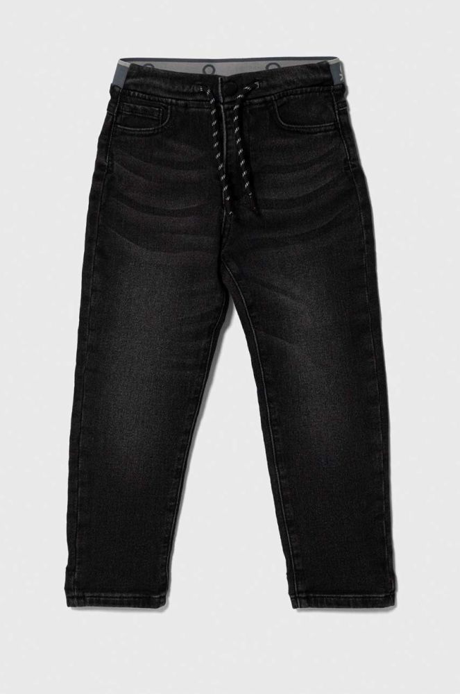 Дитячі джинси United Colors of Benetton колір чорний (3651375)