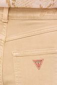 Джинси Guess жіночі висока посадка колір бежевий (3381677)