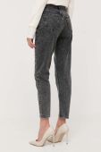 Джинси BOSS The Ruth жіночі висока посадка колір сірий