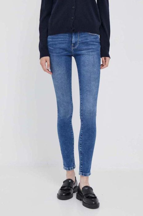 Джинси Pepe Jeans Regent жіночі колір блакитний Джинси Pepe Jeans Regent жіночі колір блакитний