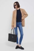 Джинси Pepe Jeans Regent жіночі колір блакитний Джинси Pepe Jeans Regent жіночі колір блакитний