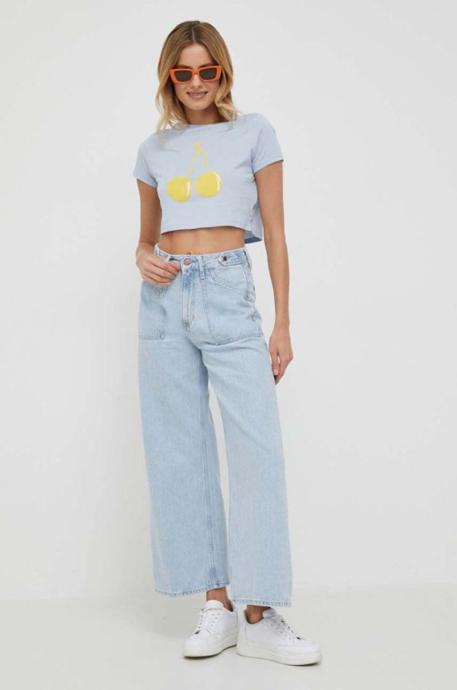 Джинси Pepe Jeans жіночі колір блакитний (3366382) фото 2
