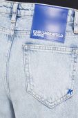 Джинси Karl Lagerfeld Jeans жіночі висока посадка колір блакитний (3416165)