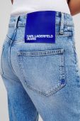 Джинси Karl Lagerfeld Jeans жіночі середня посадка колір блакитний (3351806)