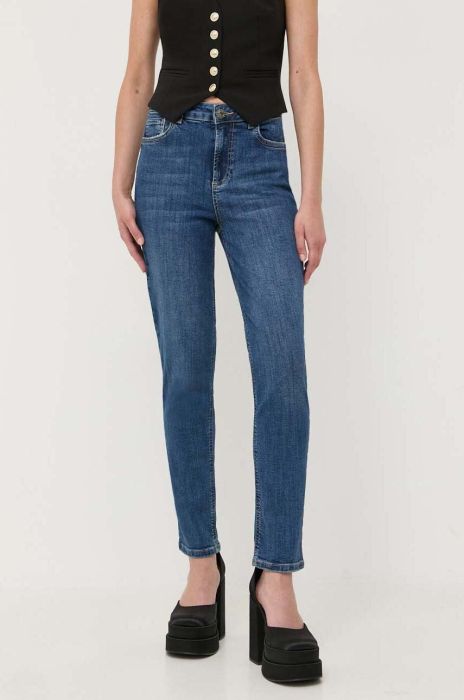 Джинси Liu Jo жіночі середня посадка колір блакитний (3398135)