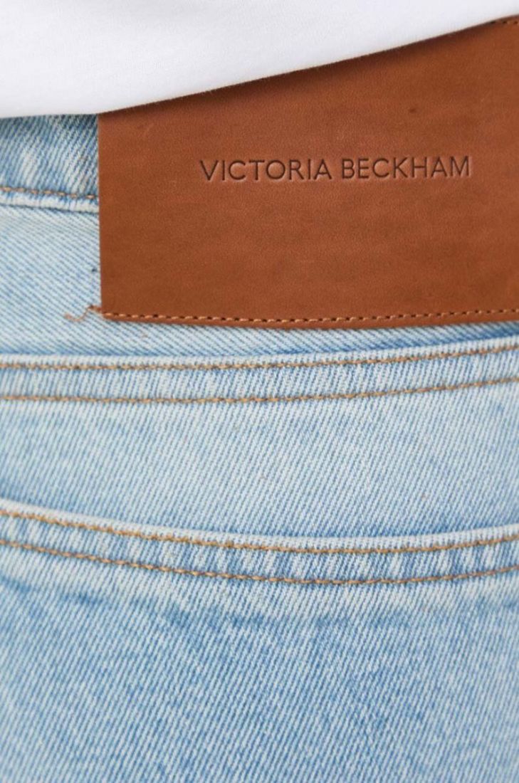 Джинси Victoria Beckham жіночі висока посадка колір блакитний (3342413)
