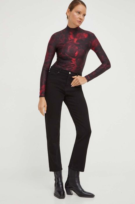 Джинси PS Paul Smith жіночі висока посадка колір чорний (3610346) Джинси PS Paul Smith жіночі висока посадка колір чорний (3610346)