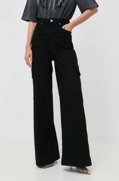 Джинси BOSS жіночі колір чорний Джинси BOSS жіночі колір чорний