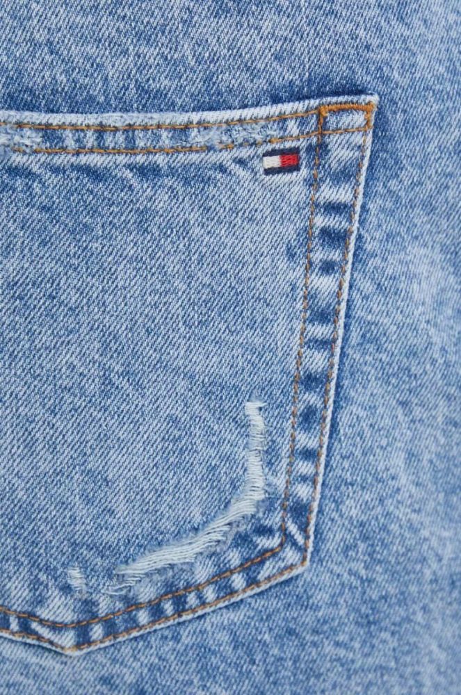 Джинси Tommy Hilfiger жіночі висока посадка колір блакитний (3529156) фото 4
