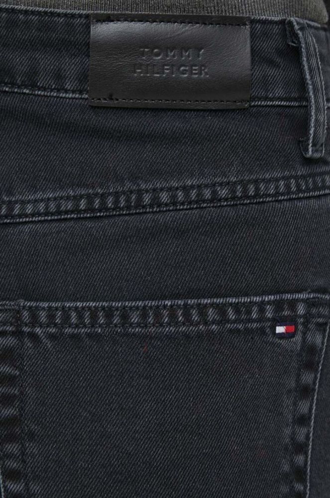 Джинси Tommy Hilfiger Classic жіночі висока посадка колір чорний фото 4