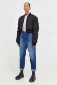 Джинси Tommy Jeans Mom Jean жіночі висока посадка колір блакитний (3590317)