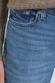 Джинси Tommy Jeans жіночі висока посадка колір блакитний (3578263)