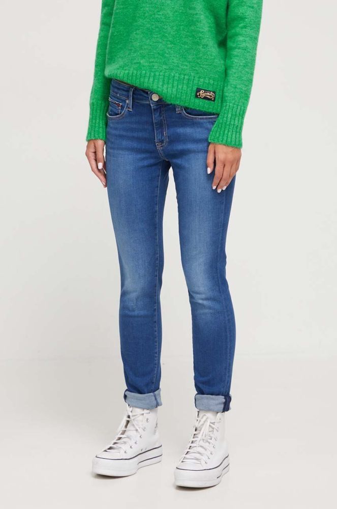 Джинси Tommy Jeans жіночі колір блакитний (3582796)