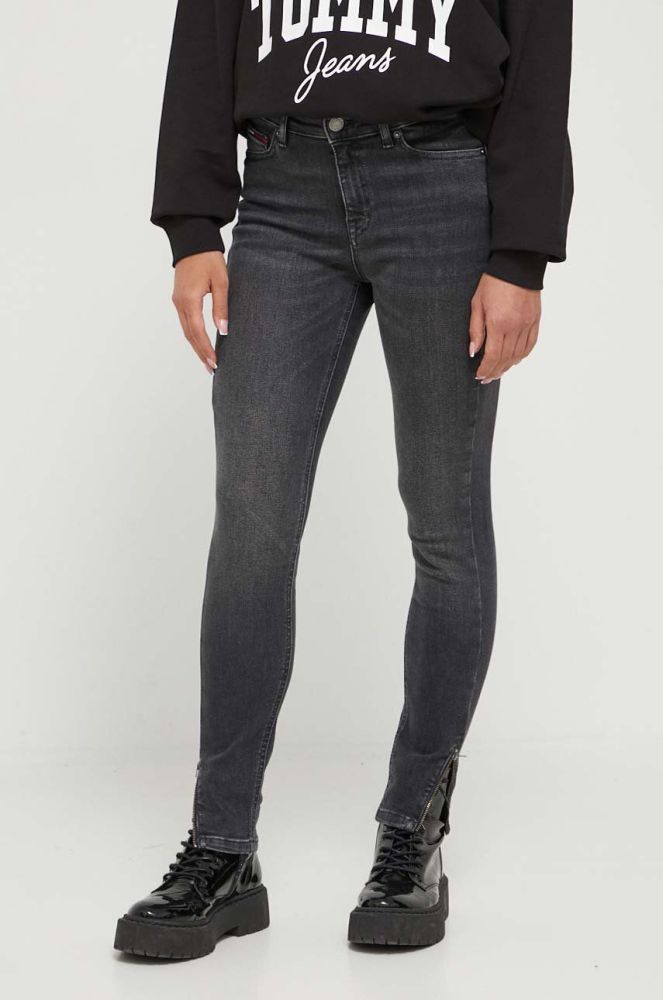Джинси Tommy Jeans жіночі колір чорний (3430706)