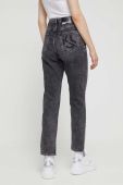 Джинси Karl Lagerfeld Jeans жіночі висока посадка колір сірий (3568208)