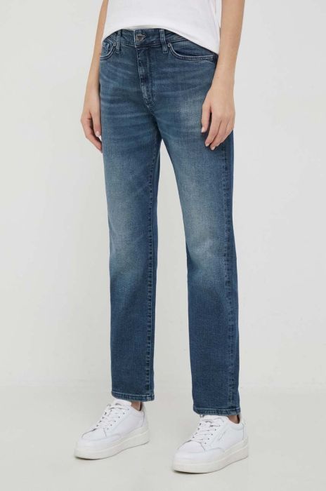 Джинси Joop! жіночі висока посадка колір темно-синій