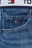 Дитячі джинси Tommy Hilfiger Girlfriend Monotype колір темно-синій