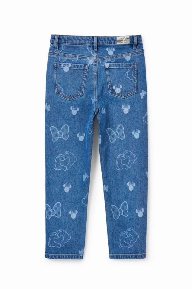 Дитячі джинси Desigual x Disney колір блакитний фото 2