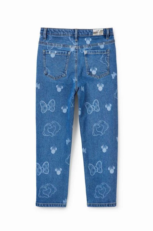 Дитячі джинси Desigual x Disney колір блакитний фото 2