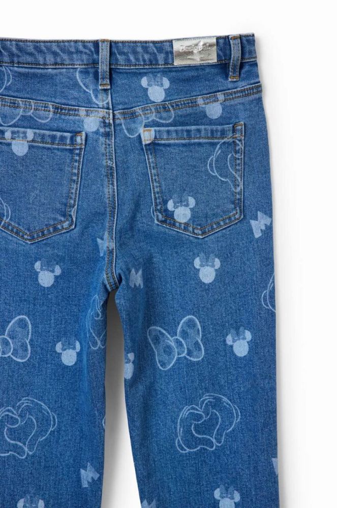 Дитячі джинси Desigual x Disney колір блакитний фото 4