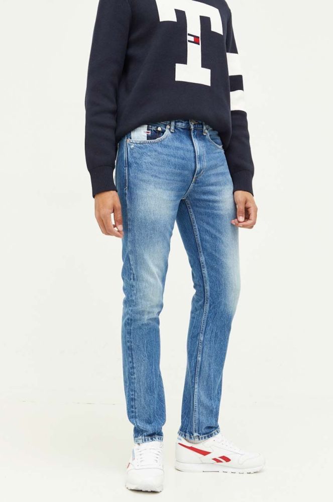 Джинси Tommy Jeans Scanton чоловічі колір блакитний (3371534)