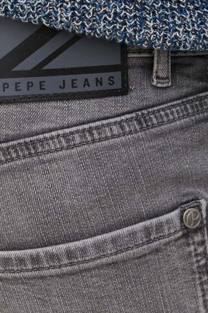 Джинси Pepe Jeans Easton чоловічі колір сірий фото 4