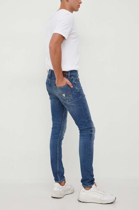 Джинси Guess CHRIS чоловічі колір блакитний (3599412)
