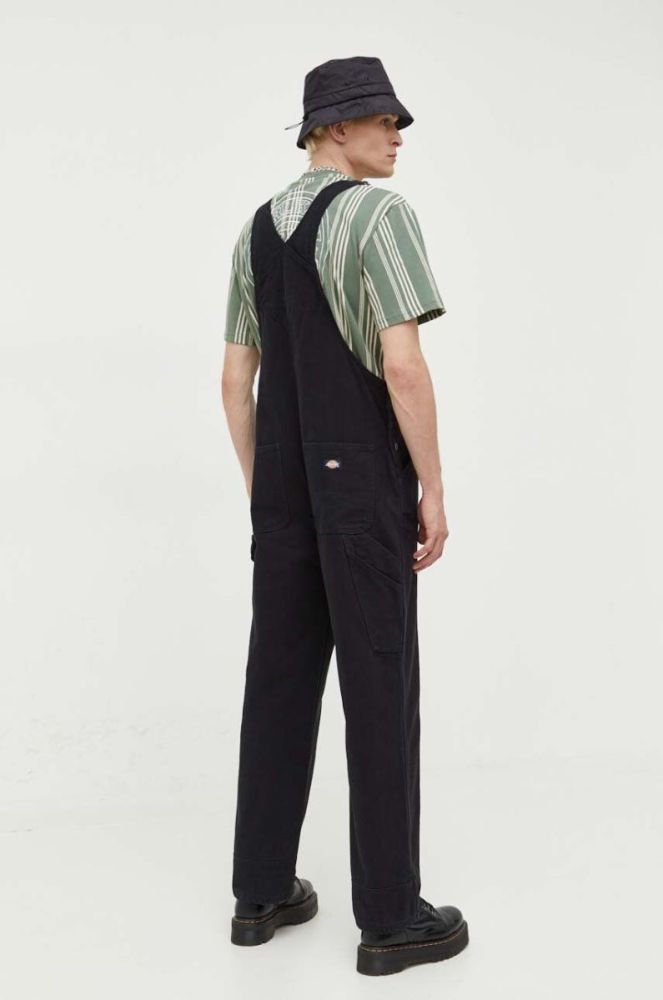 Джинсовий комбінезон Dickies колір чорний фото 3