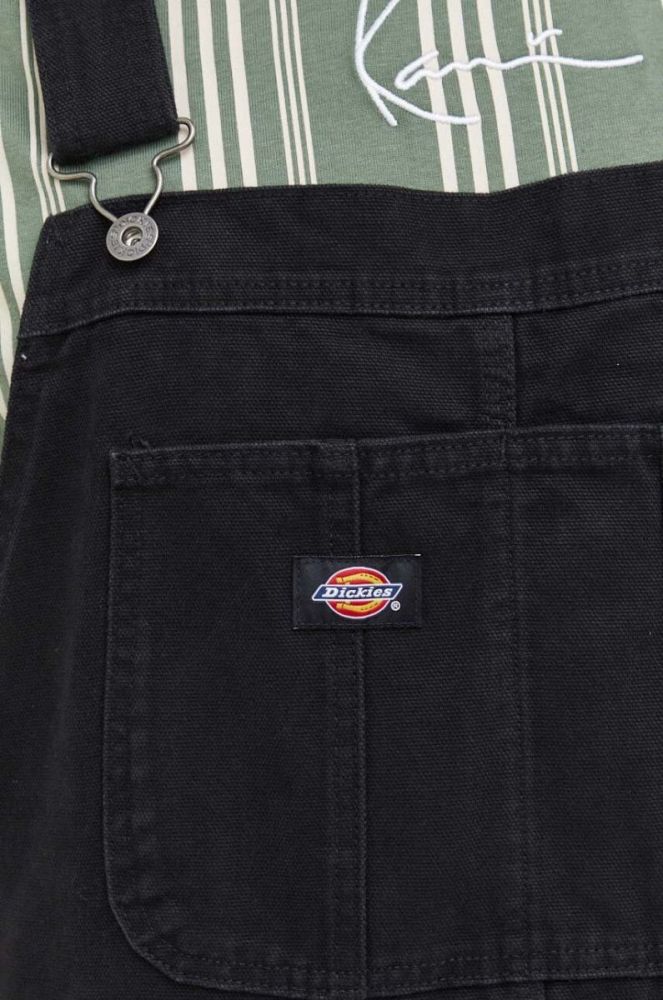 Джинсовий комбінезон Dickies колір чорний фото 6