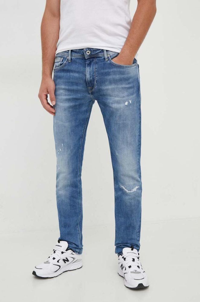 Джинси Pepe Jeans Stanley чоловічі колір блакитний (3468977)