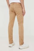 Джинси BOSS Delaware чоловічі колір бежевий