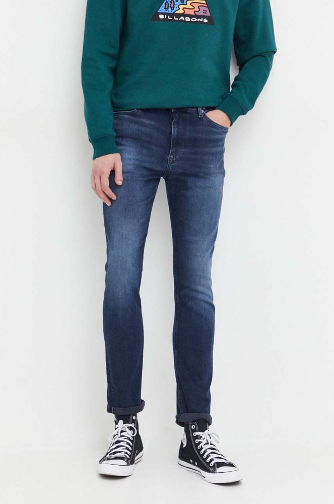 Джинси Tommy Jeans Simon чоловічі колір темно-синій (3565506)