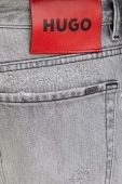 Джинси HUGO чоловічі колір сірий (3486489)