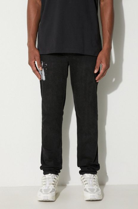 Джинси KSUBI чоловічі колір чорний