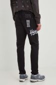 Джинси KSUBI чоловічі колір чорний