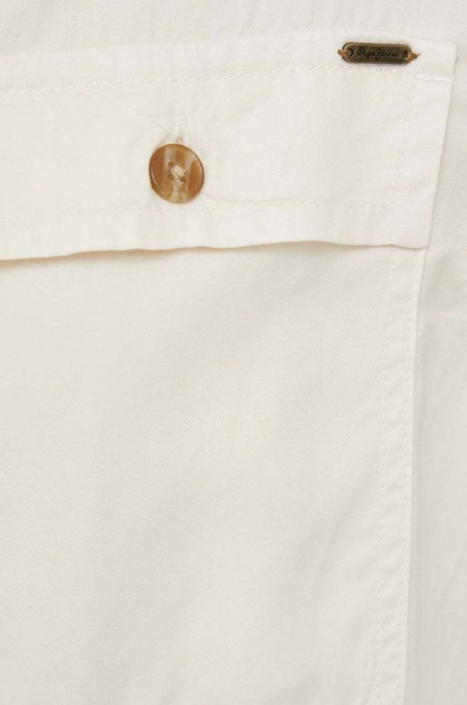 Комбінезон Pepe Jeans Georgia колір бежевий декольте трикутник фото 5