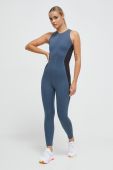 Комбінезон для тренувань Reebok Lux Collection овальне декольте колір блакитний