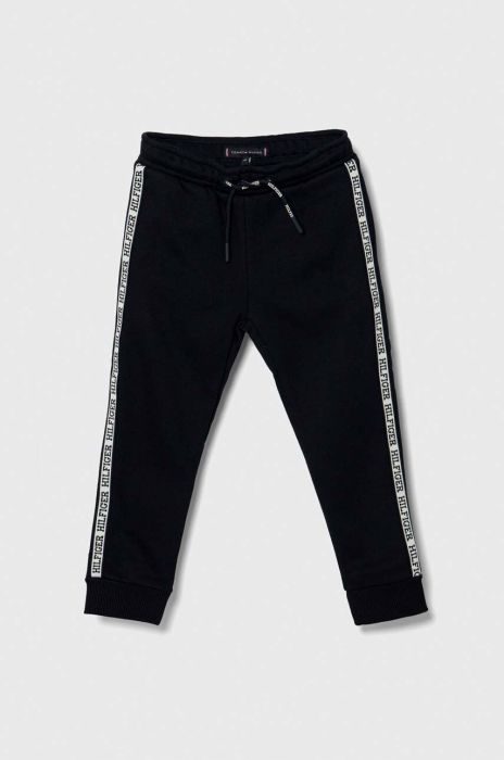 Дитячі спортивні штани Tommy Hilfiger колір синій з аплікацією (3369948)