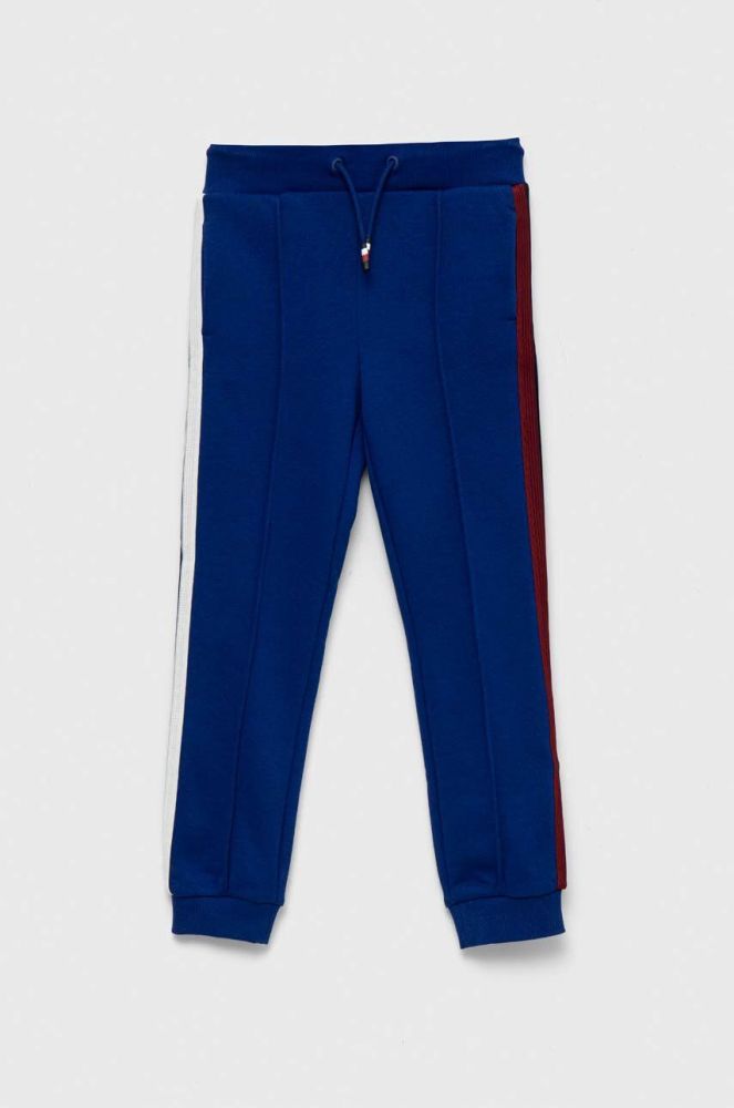 Дитячі спортивні штани Tommy Hilfiger колір синій з аплікацією (3316624)