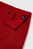 Дитячі штани Mayoral колір червоний однотонні (3438516)