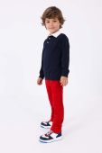 Дитячі штани Mayoral колір червоний однотонні (3438516)