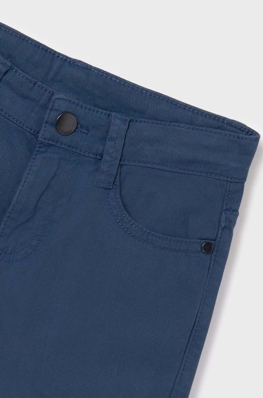 Дитячі штани Mayoral slim fit однотонні колір блакитний (3433403) фото 2