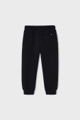 Дитячі спортивні штани Mayoral колір чорний однотонні (3438765)