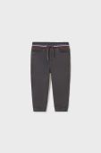 Дитячі спортивні штани Mayoral jogger колір сірий однотонні