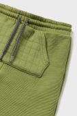 Дитячі спортивні штани Mayoral колір зелений однотонні (3425636)