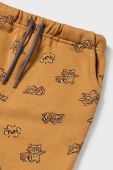 Дитячі спортивні штани Mayoral колір бежевий візерунок (3438804)