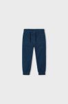 Дитячі бавовняні штани Mayoral однотонні колір блакитний Дитячі бавовняні штани Mayoral однотонні колір блакитний