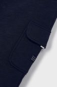Дитячі спортивні штани Mayoral joggery cargo колір синій однотонні