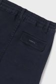 Дитячі штани Mayoral cargo колір синій однотонні